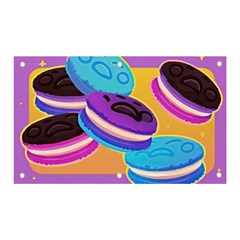 Cookies Chocolate Cookies Sweets Snacks Baked Goods Food Banner And Sign 5  X 3 