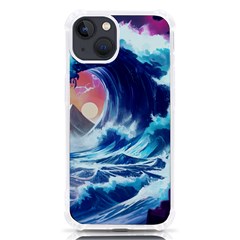 Storm Tsunami Waves Ocean Sea Nautical Nature Iphone 13 Tpu Uv Print Case
