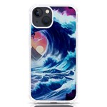 Storm Tsunami Waves Ocean Sea Nautical Nature iPhone 13 TPU UV Print Case Front