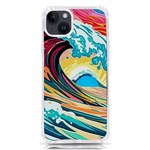 Waves Ocean Sea Tsunami Nautical Arts iPhone 14 Plus TPU UV Print Case Front