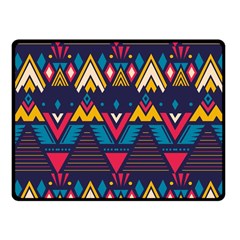 Pattern Colorful Aztec Fleece Blanket (small)