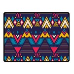 Pattern Colorful Aztec Fleece Blanket (Small) 50 x40  Blanket Front