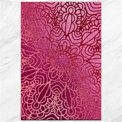 Pink Mandala Glitter Bohemian Girly Glitter Canvas 20  X 30 