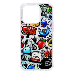 Graffiti Art Cartoon Comic Iphone 14 Pro Tpu Uv Print Case