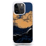 Waves Aesthetic Ocean Retro Sea Vintage iPhone 14 Pro TPU UV Print Case Front