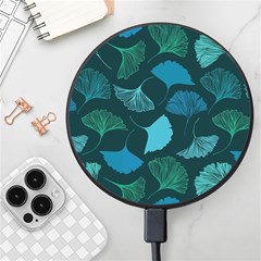 Pattern Plant Abstract Wireless Fast Charger(black)