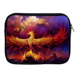 Phoenix Bird Apple iPad 2/3/4 Zipper Cases Front