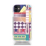 Abstract Shapes Colors Gradient iPhone 11 TPU UV Print Case Front