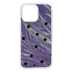 Hand Painted Branches With Collage Wood Bloom In Peace Iphone 14 Pro Max Tpu Uv Print Case by pepitasart