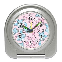 Children Pattern Design Travel Alarm Clock