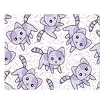 Cats Pattern Design Premium Plush Fleece Blanket (Large) 80 x60  Blanket Front