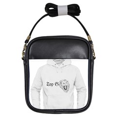 (2)dx Hoodie  Girls Sling Bag by Alldesigners