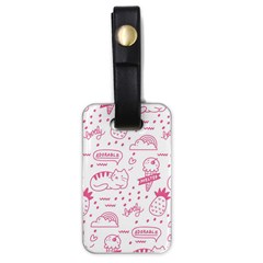 Cute-girly-seamless-pattern Luggage Tag (one Side)