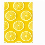 Lemon-fruits-slice-seamless-pattern Large Garden Flag (Two Sides) Back