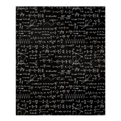 Math-equations-formulas-pattern Shower Curtain 60  X 72  (medium)  by Simbadda