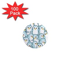 Penguins-pattern 1  Mini Magnets (100 Pack) 