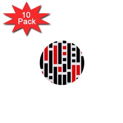 Background Geometric Pattern 1  Mini Buttons (10 Pack) 