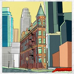 Building Urban Architecture Tower Canvas 16  X 16 