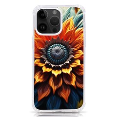 Flower Plant Geometry Iphone 14 Pro Max Tpu Uv Print Case