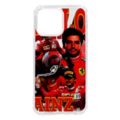 Carlos Sainz Iphone 14 Pro Max Tpu Uv Print Case by Boster123