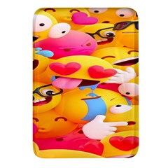Wallpaper Emoji Rectangular Glass Fridge Magnet (4 Pack)