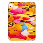 Wallpaper Emoji Rectangular Glass Fridge Magnet (4 pack) Front