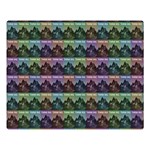 Inspirational Think Big Concept Pattern Premium Plush Fleece Blanket (Large) 80 x60  Blanket Front