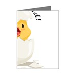 Cute Chick Mini Greeting Card Left