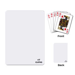 Moosewala Playing Cards Single Design (rectangle) by Mayank
