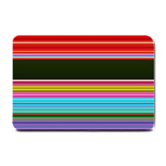 Horizontal Line Colorful Small Doormat
