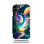 Jungle Moon Light Plants Space iPhone 11 TPU UV Print Case Front