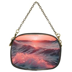 Ocean Waves Sunset Chain Purse (two Sides) by uniart180623
