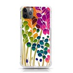 Plants Leaves Colorful iPhone 11 Pro Max 6.5 Inch TPU UV Print Case Front