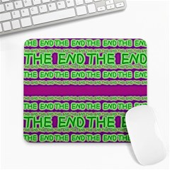 The End Pattern Large Mousepad