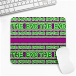 The End Pattern Large Mousepad Front