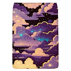 Fluffy Clouds Night Sky Removable Flap Cover (l)