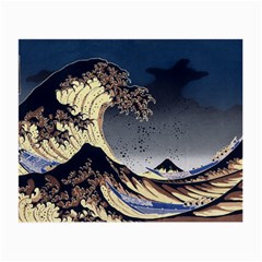 The Great Wave Off Kanagawa Japan Japanese Waves Small Glasses Cloth