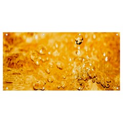 Water-gold Banner And Sign 8  X 4 