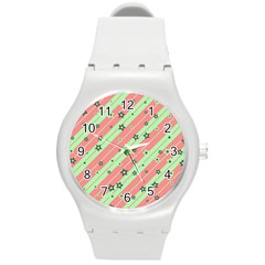 Arrangement-aesthetics-aesthetic-- Round Plastic Sport Watch (m)