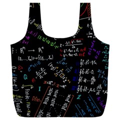 Mathematics  Physics Maths Math Pattern Full Print Recycle Bag (xxl) by pakminggu