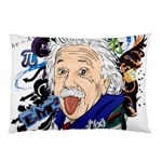 Albert Einstein Physicist Pillow Case (Two Sides) Back