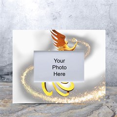 Phoenix White Tabletop Photo Frame 4 x6 