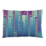 Non-seamless-pattern-background Pillow Case (Two Sides) Back