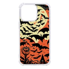 Bat Pattern Iphone 13 Pro Tpu Uv Print Case