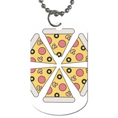 Pizza-slice-food-italian Dog Tag (one Side)