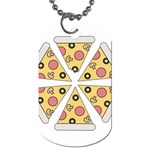 Pizza-slice-food-italian Dog Tag (One Side) Front