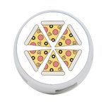 Pizza-slice-food-italian 4-Port USB Hub (Two Sides) Back