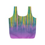 Background-colorful-texture-bright Full Print Recycle Bag (S) Back