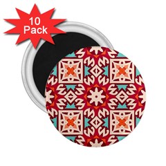 Geometric Pattern Seamless Abstract 2 25  Magnets (10 Pack) 
