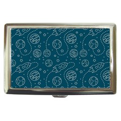 Space Seamless Pattern Cigarette Money Case